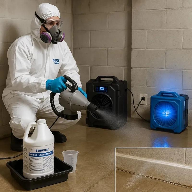 Sanitization and Odor Removal process in Green Lake County, WI